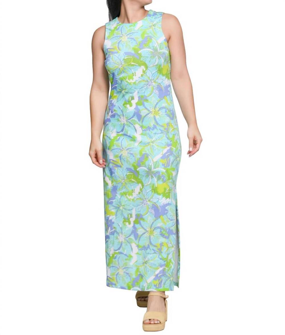 NEW ANA CLARE emilee maxi shift dress in breezie